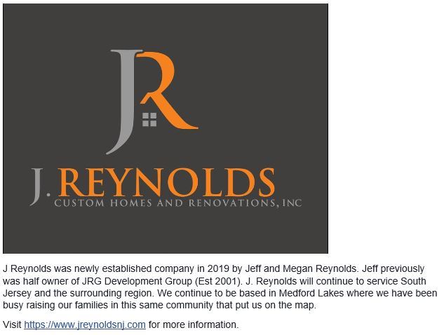 JR Custom Homes and Renovations, Inc. Logo Opens in new window